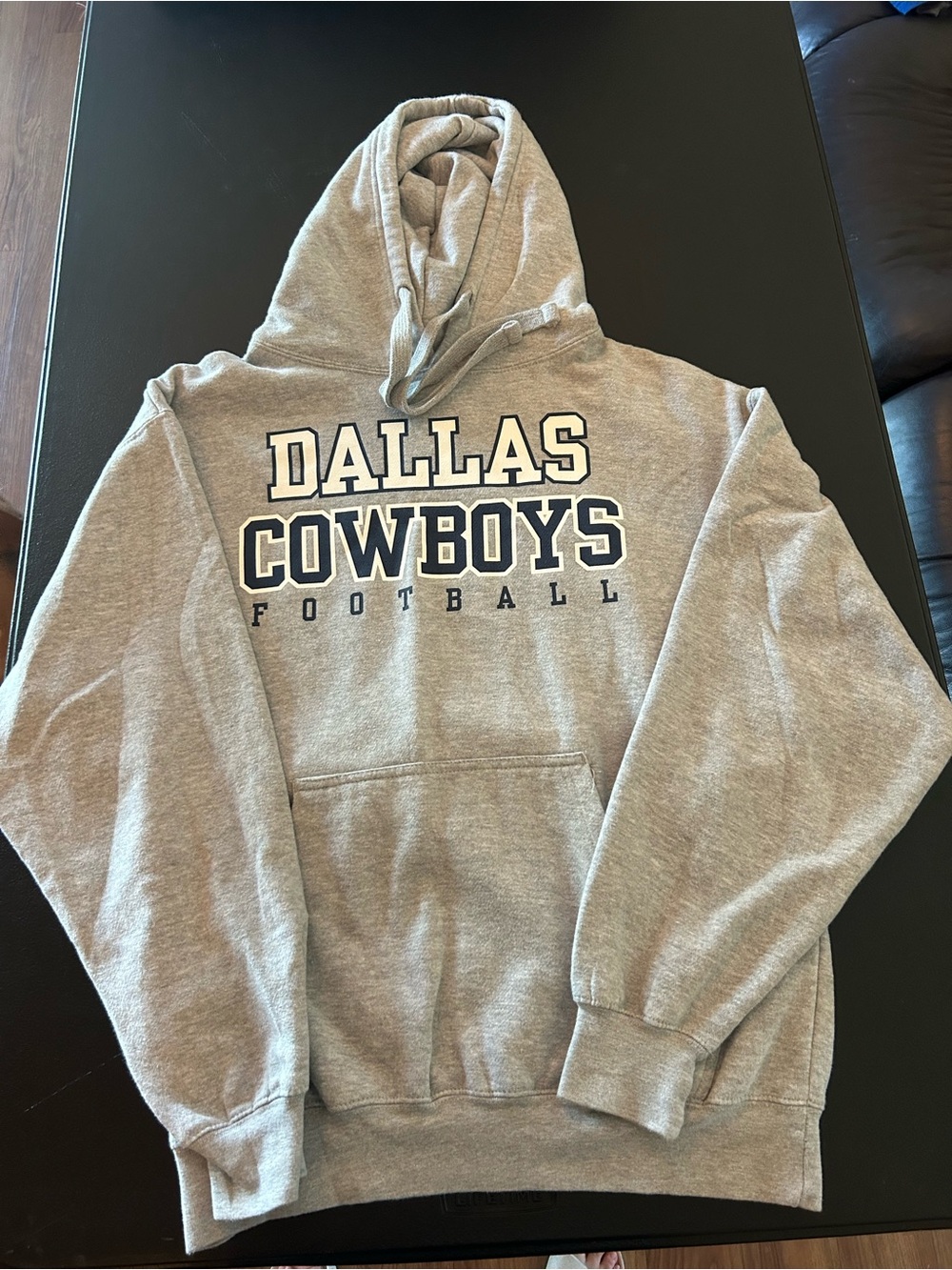 Dallas Cowboys Gray Football Hoodie Pullover